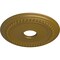 Ekena Millwork Classic Ceiling Medallion (Fits Canopies up to 12 3/4"), Hand-Painted Gold, 18 5/8"OD 4"ID x 1 1/8"P CM19CLGLS - alternate 2
